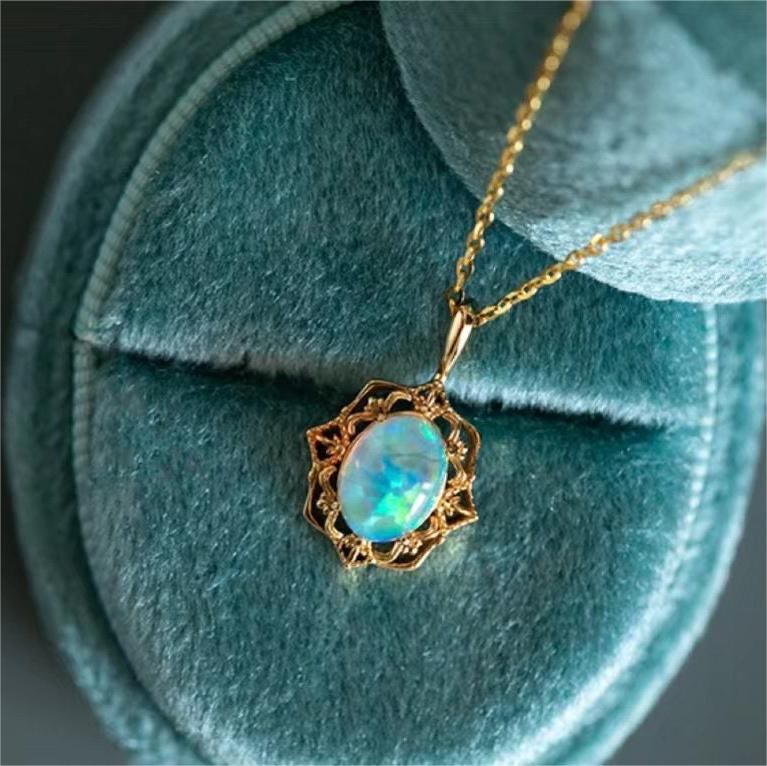 Collana regolabile in pizzo di rame stile vintage Olivenorma