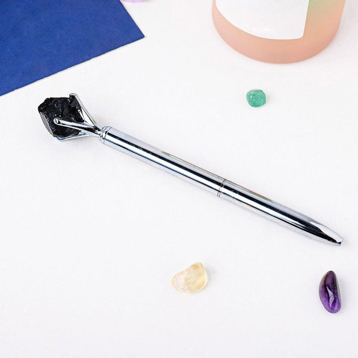 Penna per manifestazione di pietra grezza Olivenorma Decorazione con pietre preziose