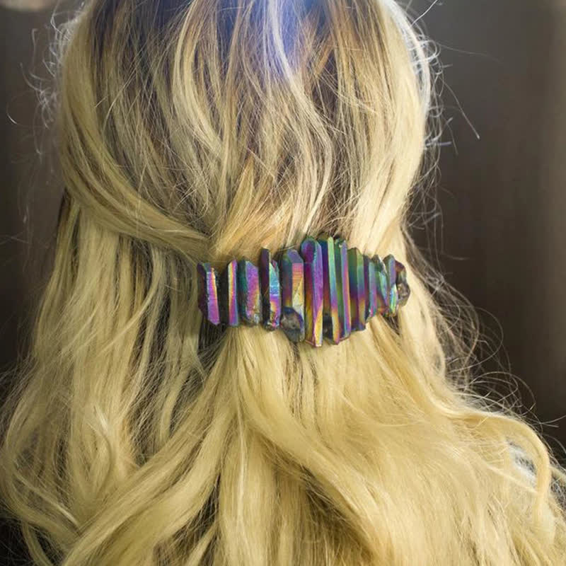 Forcina per capelli Bohemia con cristalli colorati