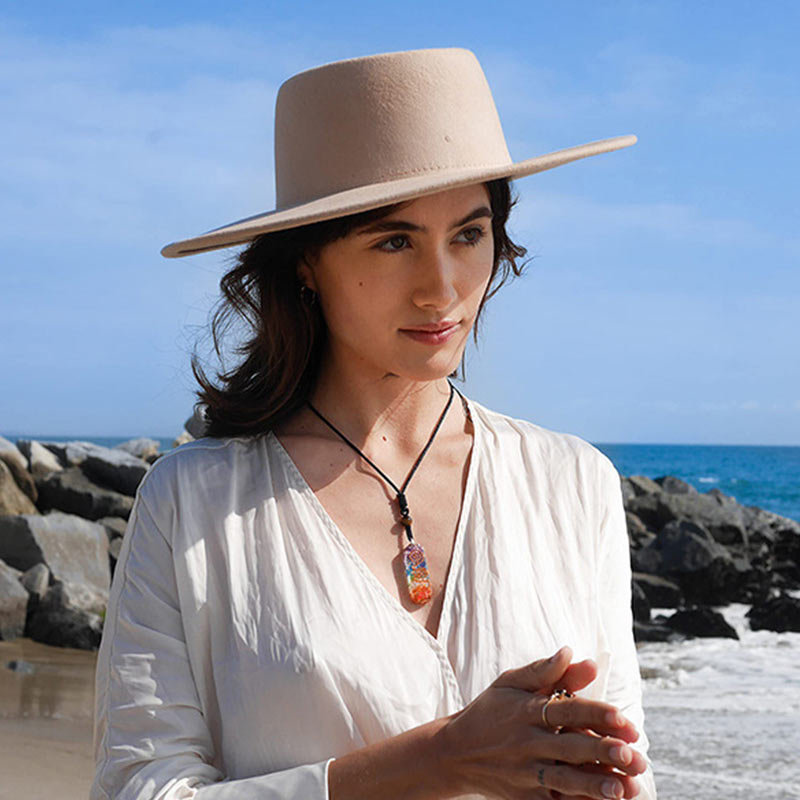 Collana di guarigione dei chakra con orgone Olivenorma