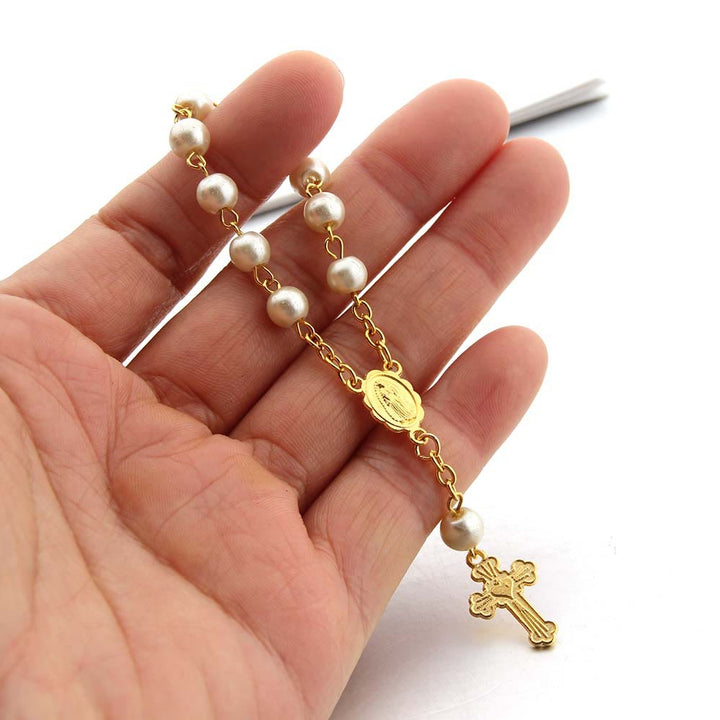 Braccialetto a forma di cuore con perle Olivenorma