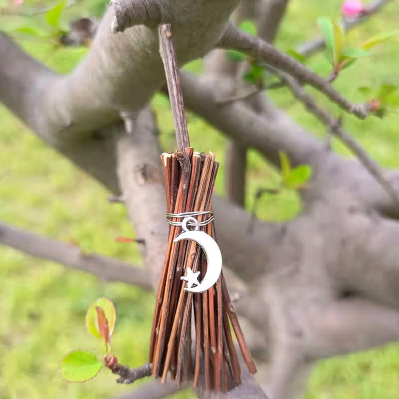 Ornamento fatto a mano Olivenorma Mini tartaruga di cristallo scopa 