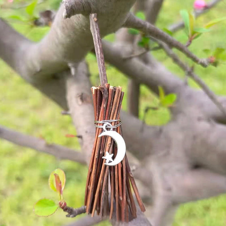 Ornamento fatto a mano Olivenorma Mini tartaruga di cristallo scopa 