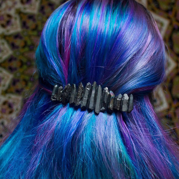 Forcina per capelli Bohemia con cristalli colorati