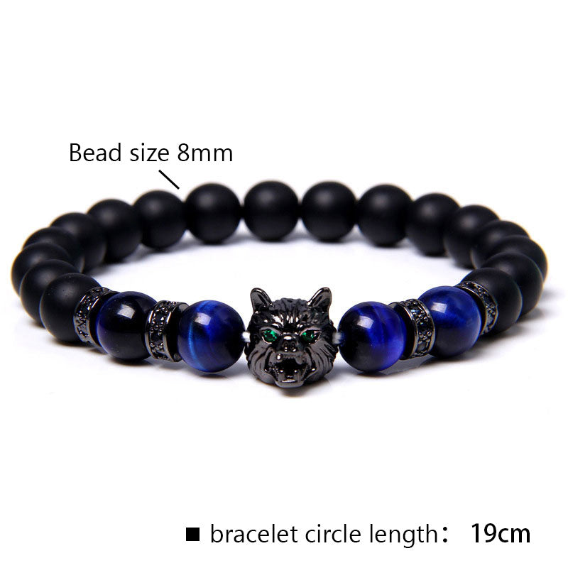 Bracciale Lupo Olivenorma Lapislazzuli