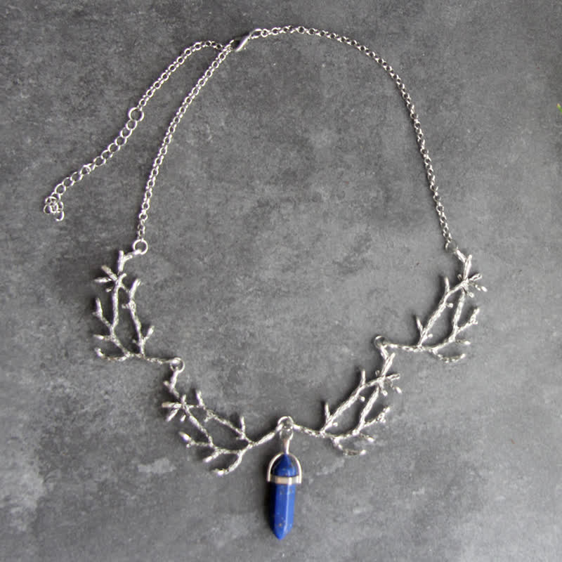 Olivenorma "La luce del Mantra" - Collana esagonale in cristallo naturale