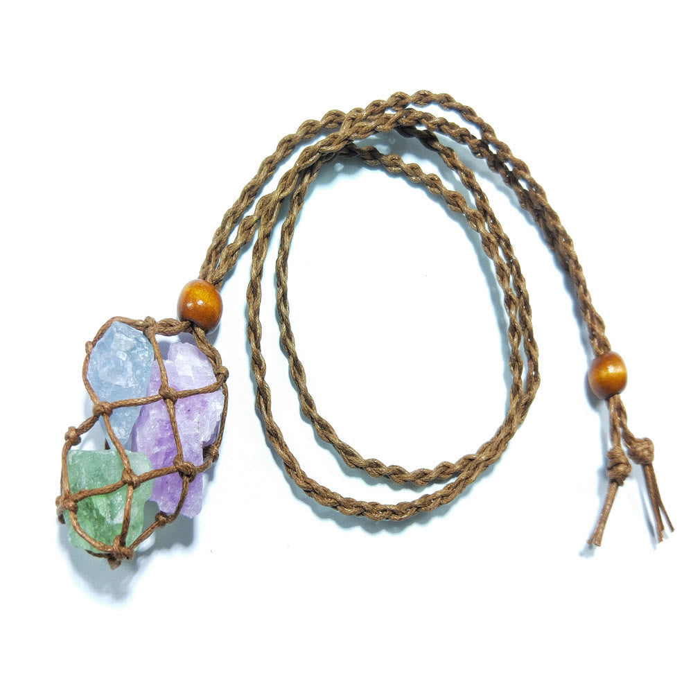 Olivenorma Borsa a rete regolabile extra large intrecciata a mano da 5,5 cm