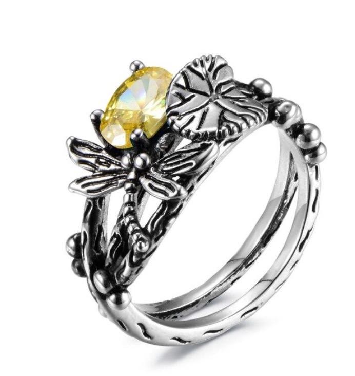 Anello in cristallo di protezione naturale Olivenorma