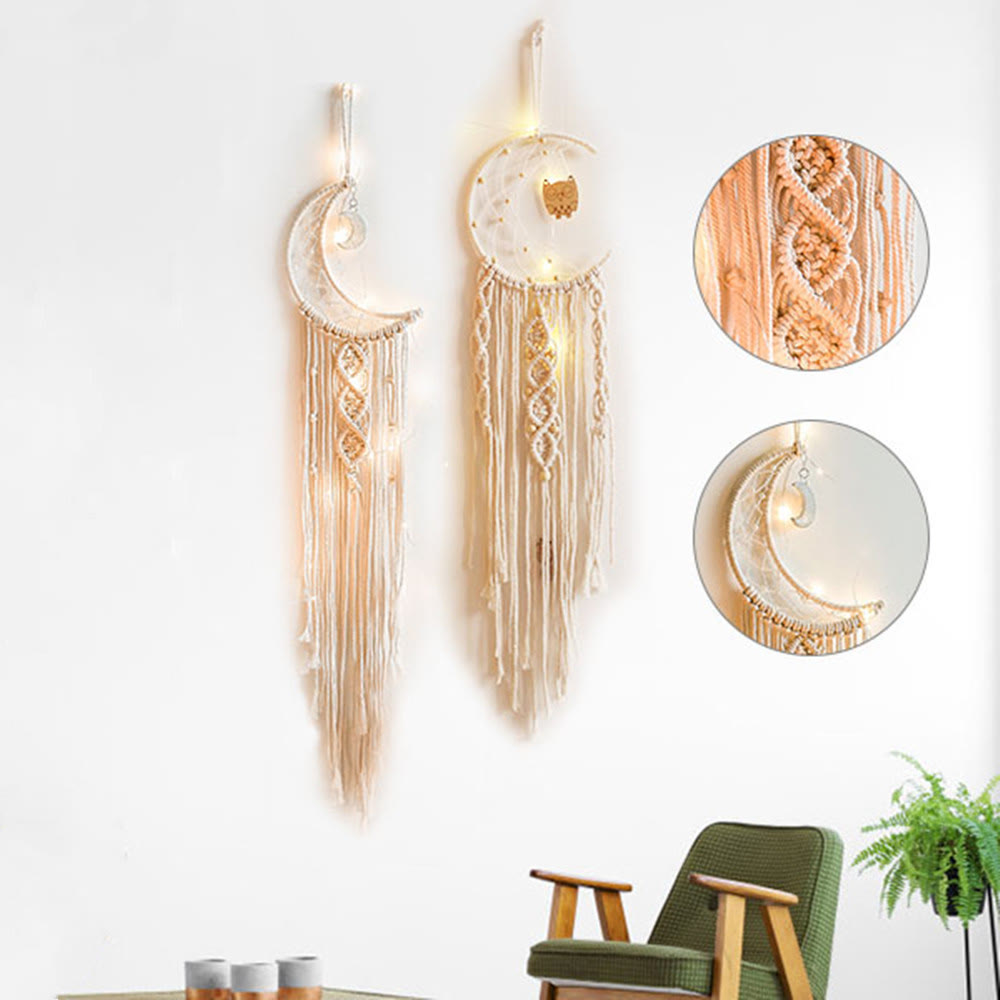 Olivenorma Arazzo in corda di cotone Acchiappasogni 