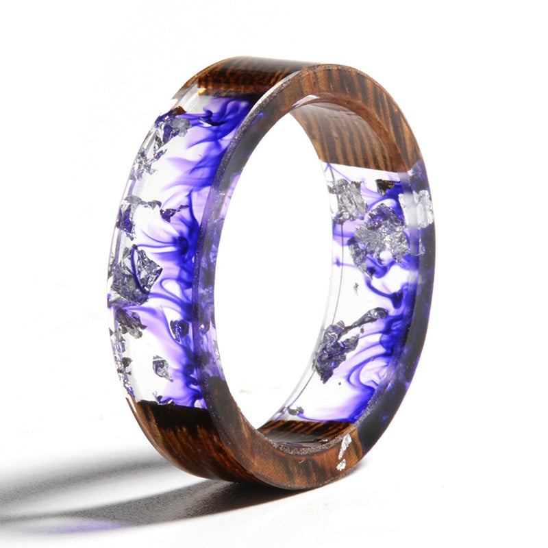 Olivenorma Intellettuale e Ottimista - Anello in legno fatto a mano