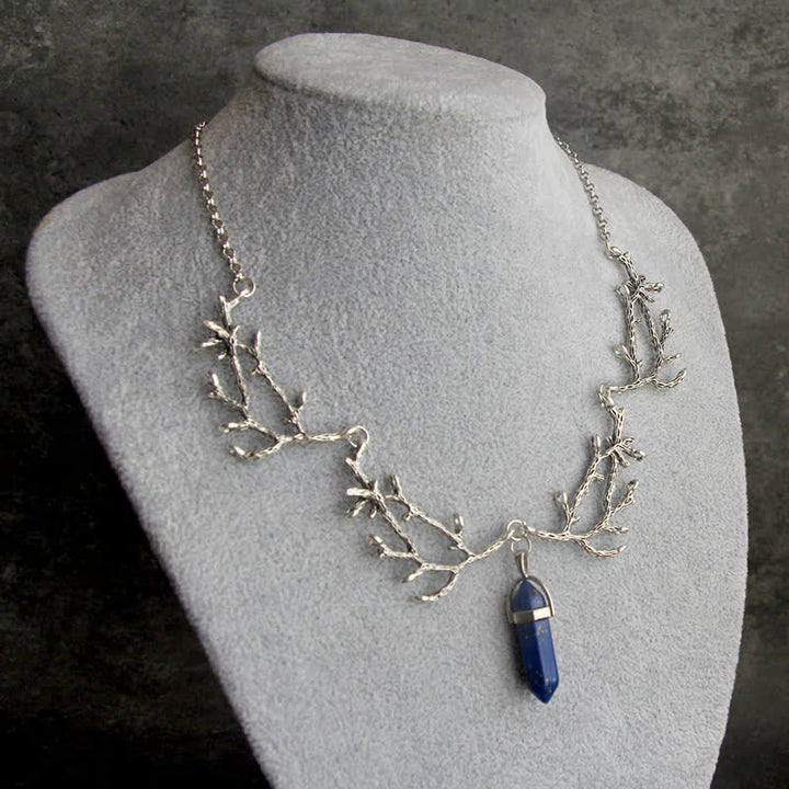 Olivenorma "La luce del Mantra" - Collana esagonale in cristallo naturale