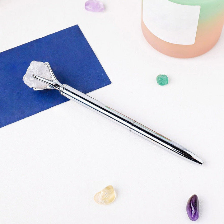 Penna per manifestazione di pietra grezza Olivenorma Decorazione con pietre preziose