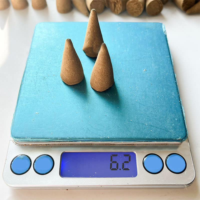 Olivenorma Aromaterapia Cristallo Purificante Meditazione Salvia Incenso Coni Bastoncino Sacro