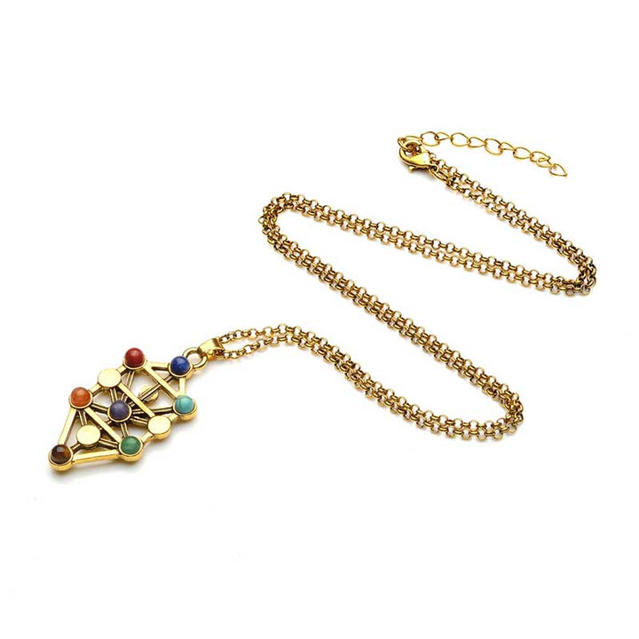 Collana di orgone chakra Olivenorma