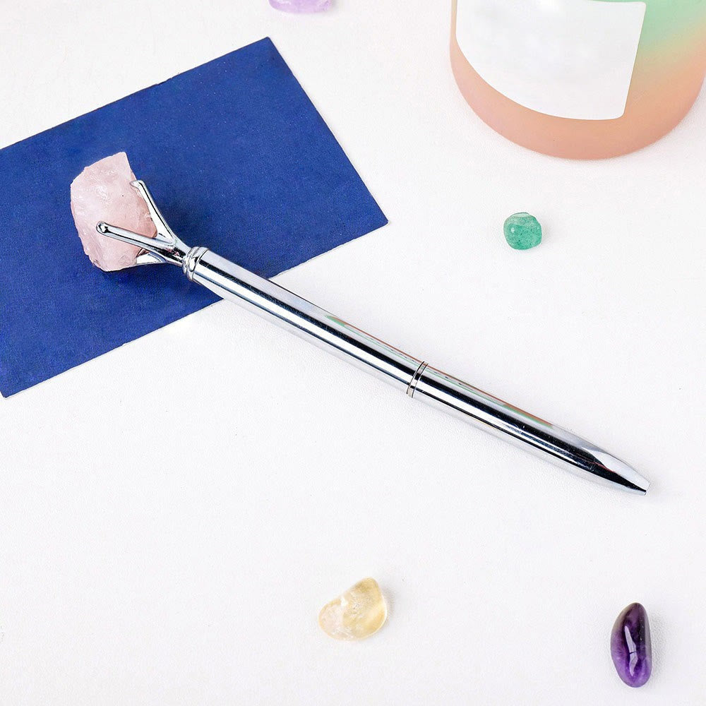 Penna per manifestazione di pietra grezza Olivenorma Decorazione con pietre preziose