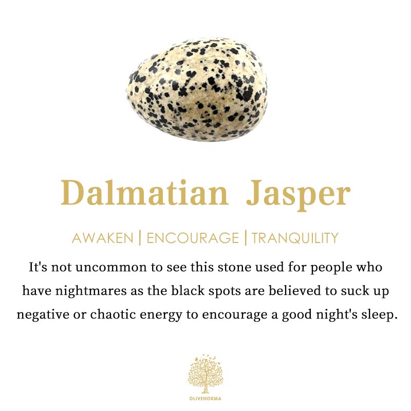 Olivenorma Dalmata Jasper Risveglia la sfera di cristallo