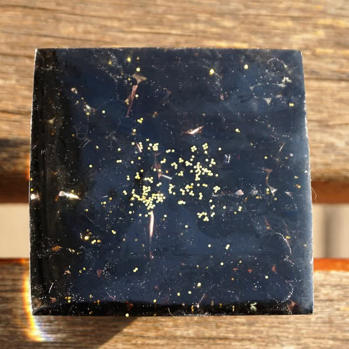 Olivenorma Diaspro Rosso Tormalina Nera Albero della Vita Piramide Orgonica 