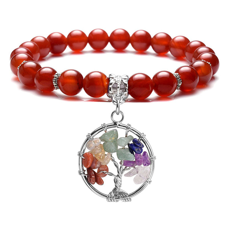 Bracciale Chakra Albero della Vita Ametista
