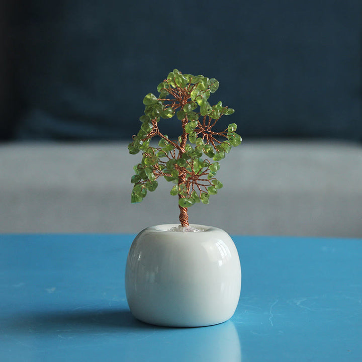 Olivenorma Multi Cristallo Gemma Albero Feng Shui