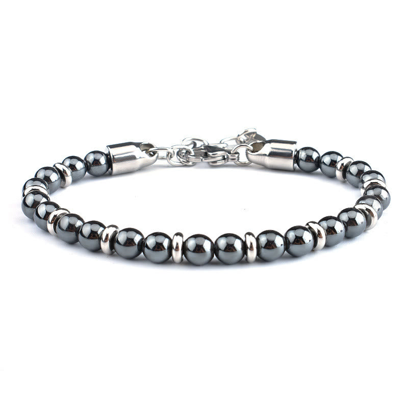 Bracciale Olivenorma in perline di agata invecchiata