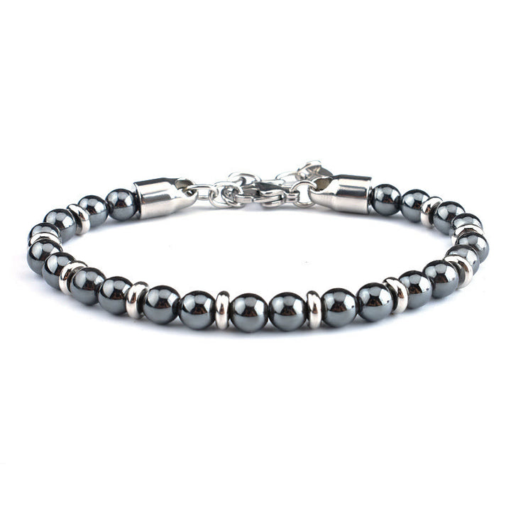 Bracciale Olivenorma in perline di agata invecchiata