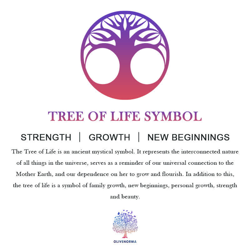 Olivenorma Cuore Forma Chakra Albero della Vita Cristallo Dream Catcher