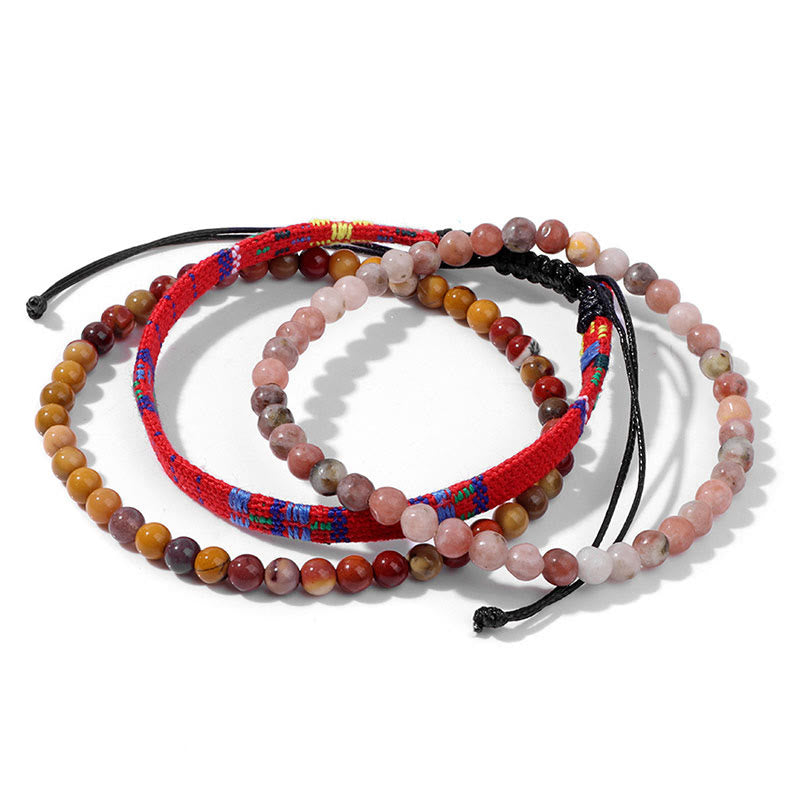 Olivenorma Bohemia Africa Bracciale in cristallo turchese