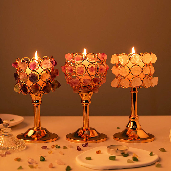 Portabicchieri in cristallo naturale Olivenorma