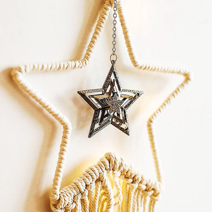 Olivenorma Arazzo in corda di cotone Acchiappasogni 