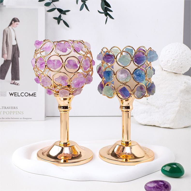 Portabicchieri in cristallo naturale Olivenorma