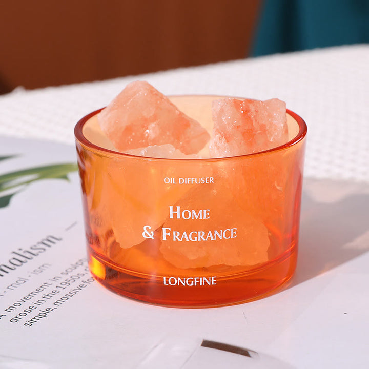 Olivenorma Fireless Diffusore Pietra Olio Essenziale Cristallo Lampada Aromaterapia