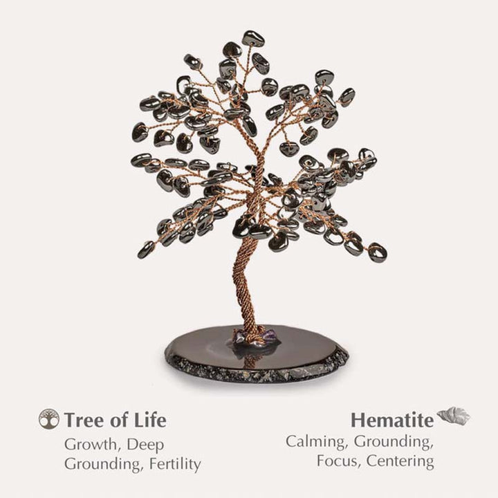 Olivenorma Stabilizzatore del Pensiero Ematite Albero Feng Shui