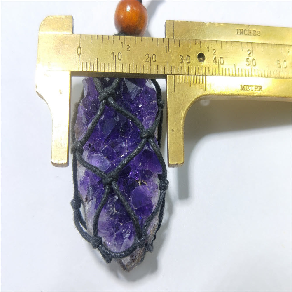 Olivenorma Borsa a rete regolabile extra large intrecciata a mano da 5,5 cm