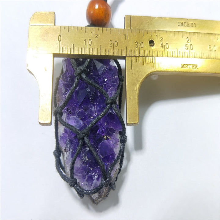 Olivenorma Borsa a rete regolabile extra large intrecciata a mano da 5,5 cm