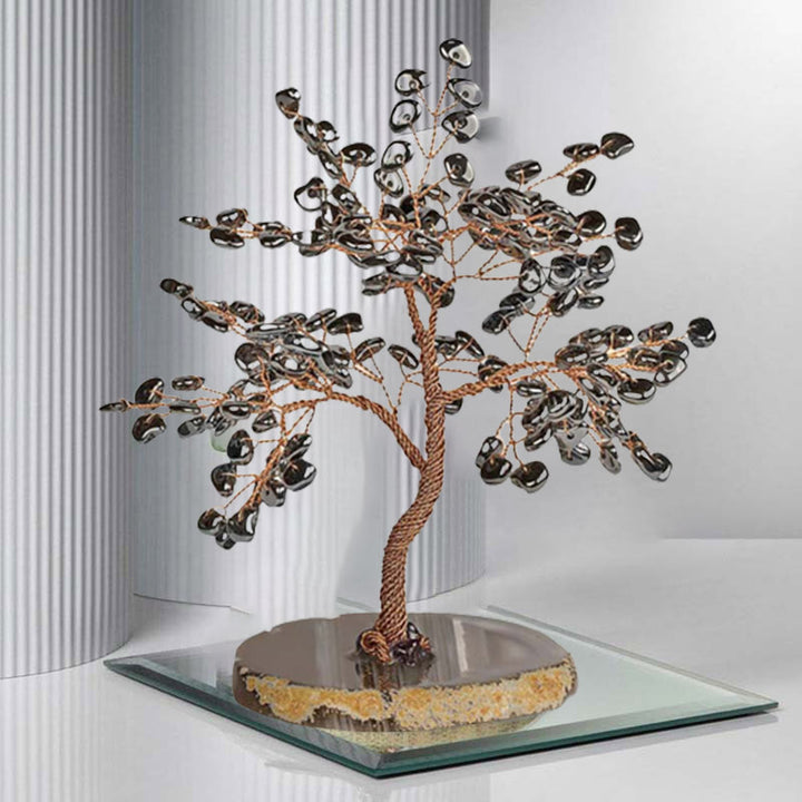Olivenorma Stabilizzatore del Pensiero Ematite Albero Feng Shui