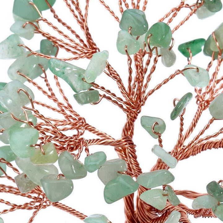 Olivenorma Guarigione Avventurina Verde Albero Feng Shui 