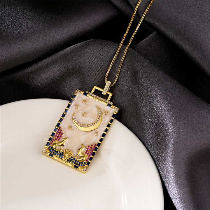Collana con i colori delle carte dei tarocchi Olivenorma