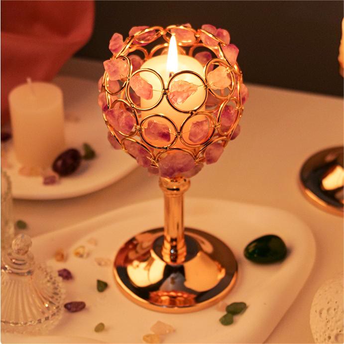 Portabicchieri in cristallo naturale Olivenorma