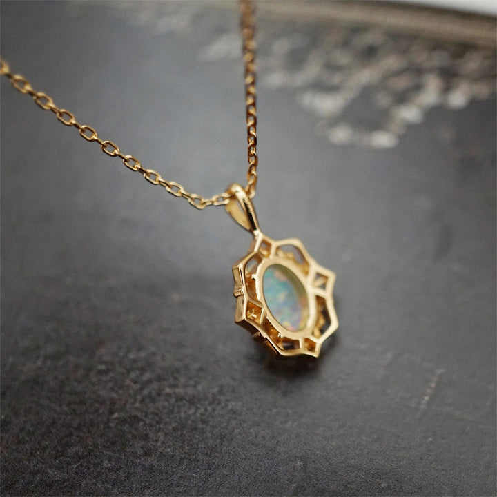 Collana regolabile in pizzo di rame stile vintage Olivenorma