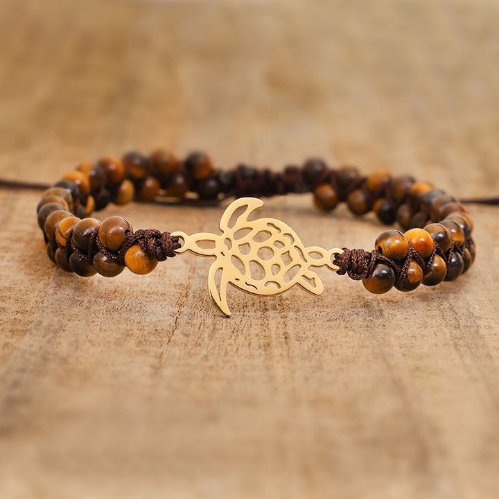 Bracciale tartaruga in pietra naturale