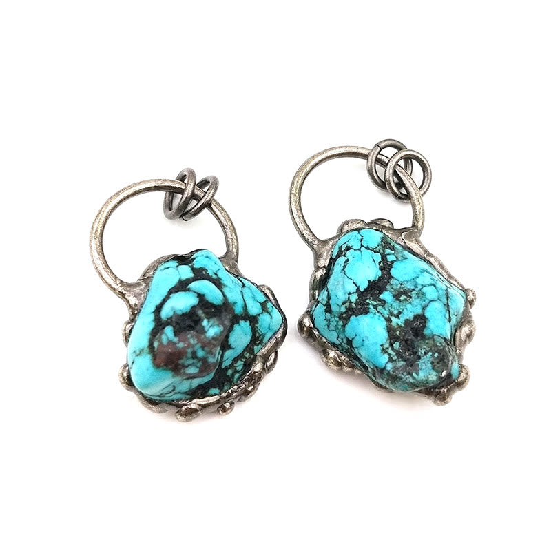 Collana turchese irregolare naturale Olivenorma - image 5