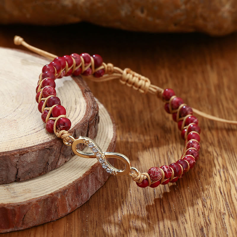Bracciale Olivenorma Pietra Rossa Imperatore 