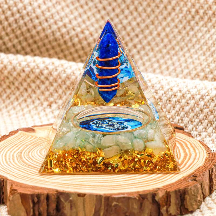 Olivenorma Lapislazzuli Pilastro Hamsa Energia Orgone Piramide 