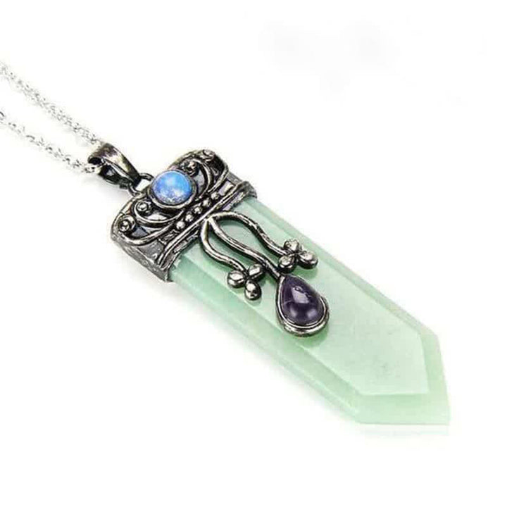 Collana in pietra naturale con protezione della dea Olivenorma 