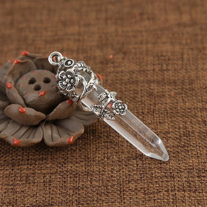 Collana di guarigione spirituale in pietra naturale Olivenorma Rose
