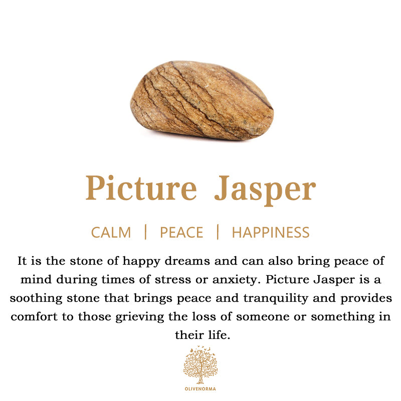 Bracciale Olivenorma Picture Jasper Calma E Pace 