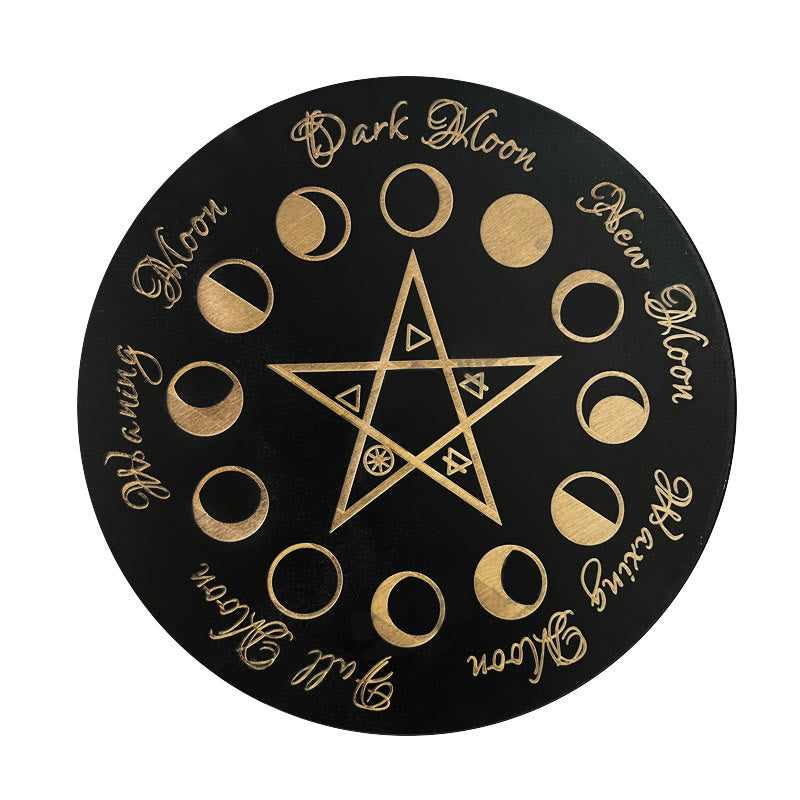 Olivenorma Il gioco del pendolo divinatorio in legno Carta dei tarocchi 