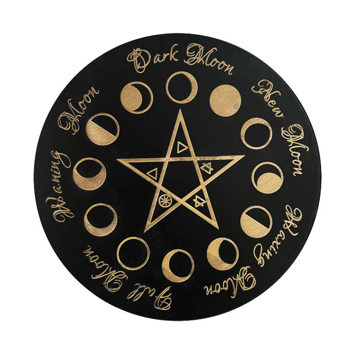 Olivenorma Il gioco del pendolo divinatorio in legno Carta dei tarocchi 