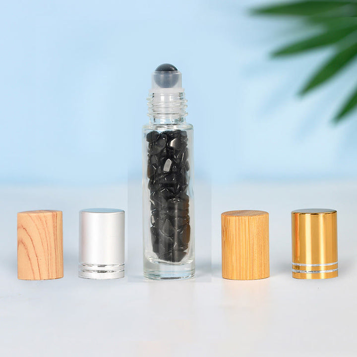 Olivenorma Crystal Roll-On Bottiglia di olio essenziale Decorazione con pietre preziose