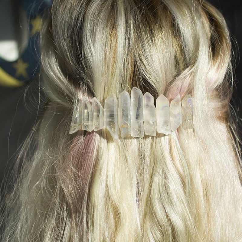 Forcina per capelli Bohemia con cristalli colorati